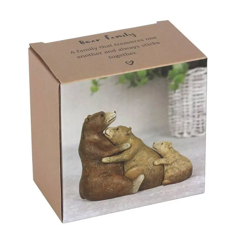 The Three Bears Family | Bear Ornament Decor Father 3