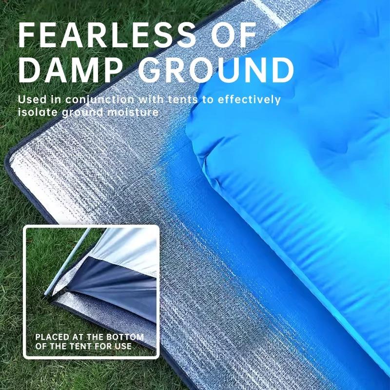 Double-Sided Waterproof Picnic Mat | Thick Moisture-Proof Camping Pad | Portable Beach & Tent Floor Mat | UK Outdoor Essential 3
