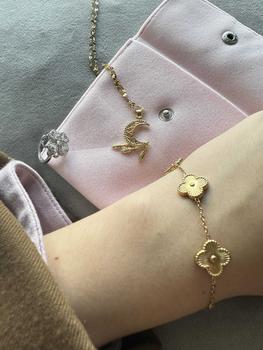 Product Review of 90s Rose London 3-item Jewellery Set, 2025 Spring Summer Trendy Fashion Jewellery Mysterybox, Necklace + Rings + Bracelet, Elegant Classic Jewellery Necklace for Women, Casual Basic Girl Accessories, All Matching Adjustable Necklace Rings from S**d 1