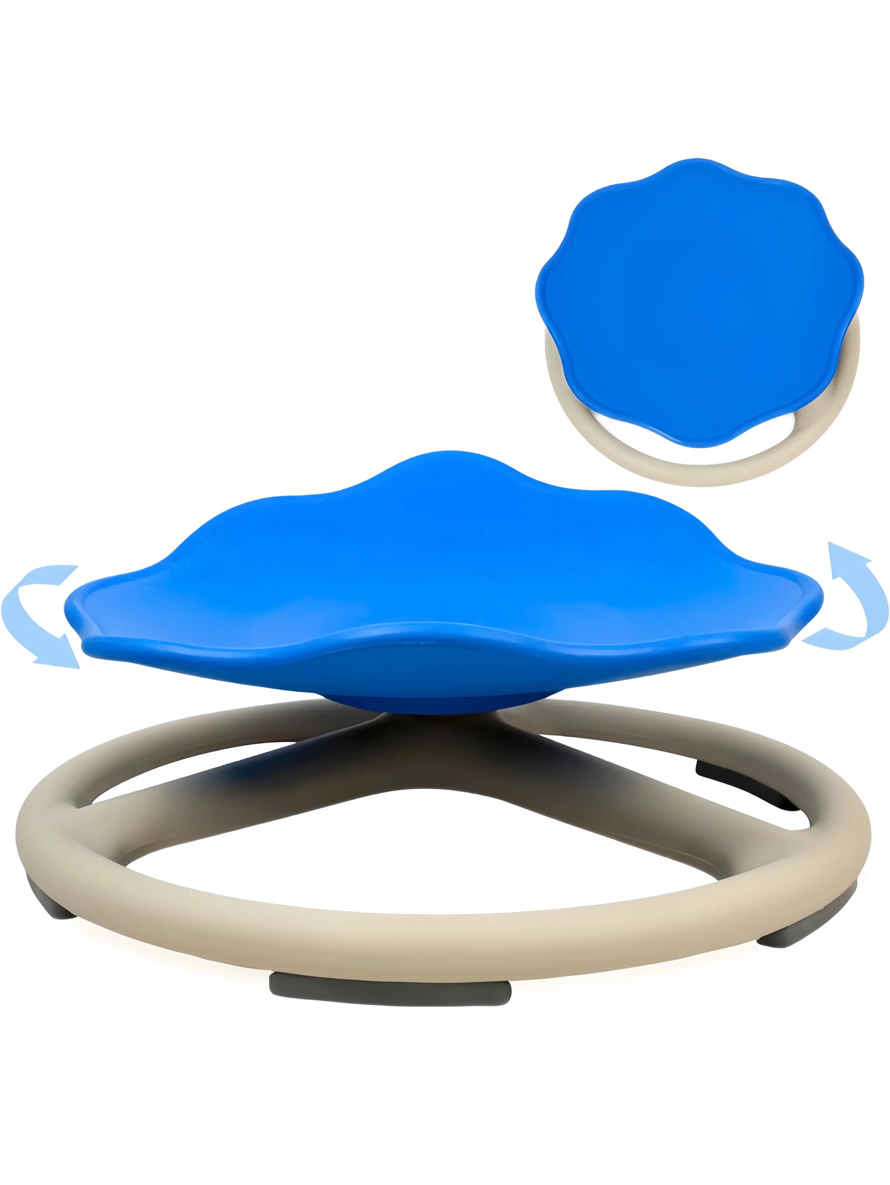Sensory Swivel  forChildren,Sensory Swivel  forAutistic Children,SensoryChair,Training Body CoordinationSwivel  Toys,Metal base non-slipindoor/outdoor activity swivel chairtoys,Christmas Gifts,Children's Gifts