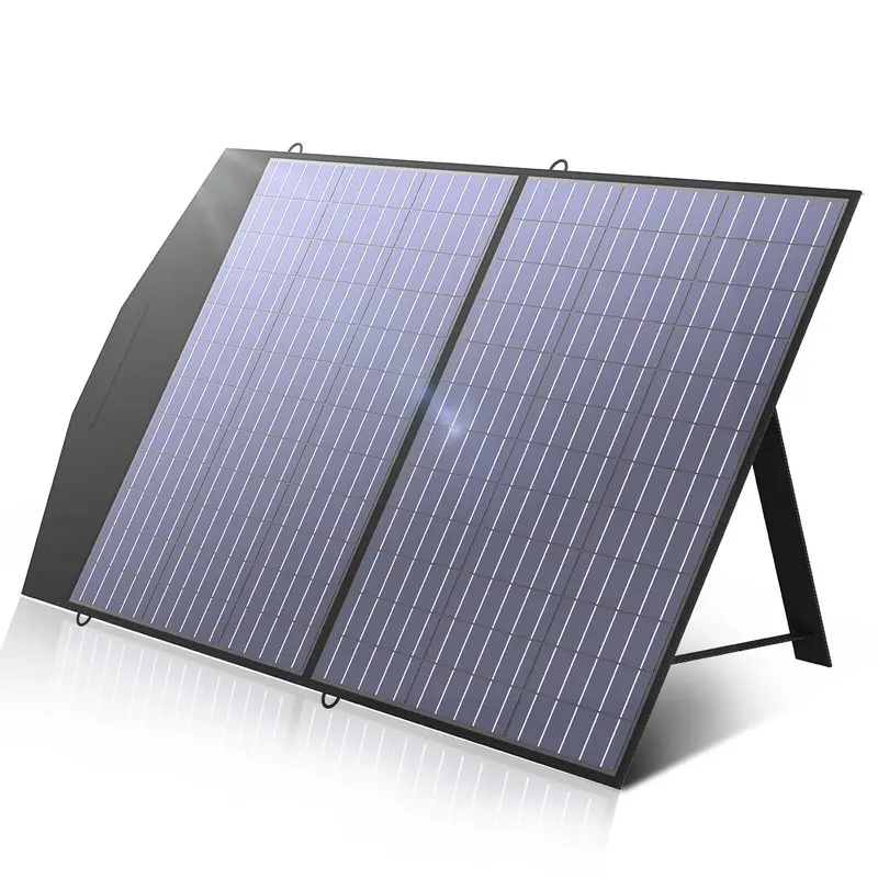 ALLPOWERS 18V Foldable Solar Panel,  60/100/140/200W Mobile Solar Charger for Power Supply, Laptop, Solar Generator, Fishing 6
