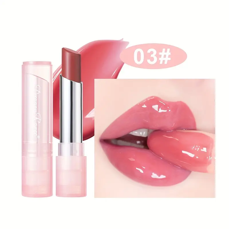 DragonRanee Color-Changing Lip Balm - Moisturizing Long-Lasting Waterproof Jelly Lipstick with Shifting Pink Shades, Glossy Finish for All Light Beige Types, Valentine's Day Gift for Women 7