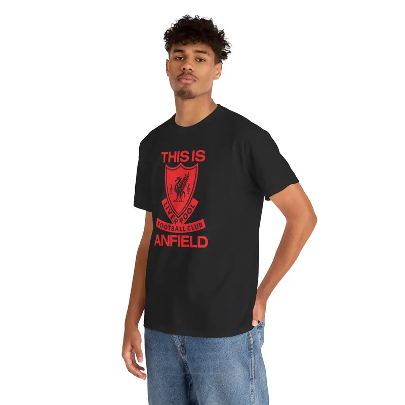 This is Anfield | Liverpool FC T-shirt | Coton Unisex | Vintage Football Fans Shirt 3