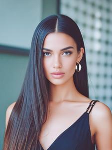 Pre-cut Hd Front Lace Density Straight Human Hair Wig, Natural Looking, Stylish and Comfortable Wig, Glueless Wig for Women Girls Daily Party