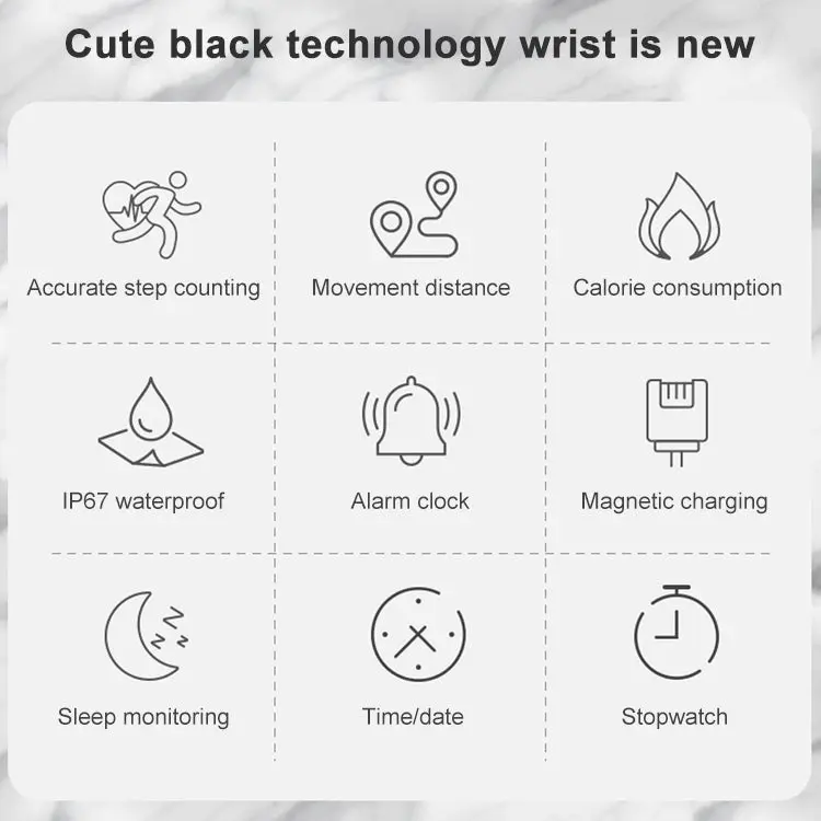 1.09 inch IPS Color Screen IP67 Waterproof Smart Watch, Support Sleep Monitoring / Heart Rate Monitoring / Blood Pressure Monitoring / Multi-sports Mode, Style: Steel Strap, Steel Strap (Gold), Steel Strap (Silver) 2