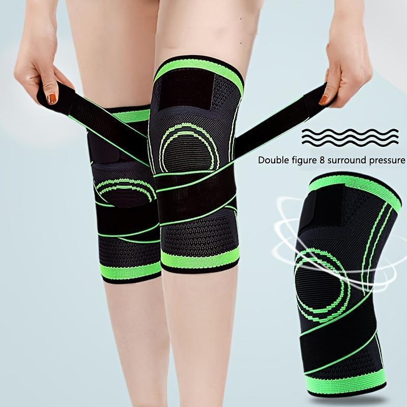 1pc Breathable Compression Knee Brace for Sports, Gym, Hiking, And Joint Support - High Elastic Knee Pad for Fitness 3