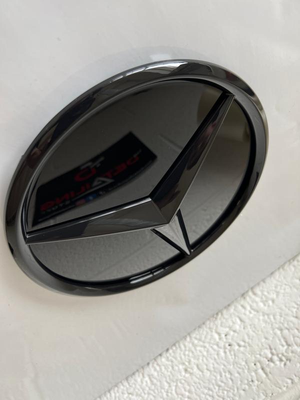 Mercedes front badge replacement 7