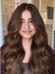 16 Inch Long Straight Invisible Tape in Hair Extensions, Gorgeous Fluffy Extensions for Women, Human Hair Extensions for Party, Daily Use