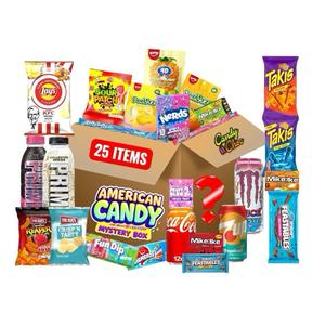American Candy Mystery Box Bundle - American Candy & Snacks 25 items