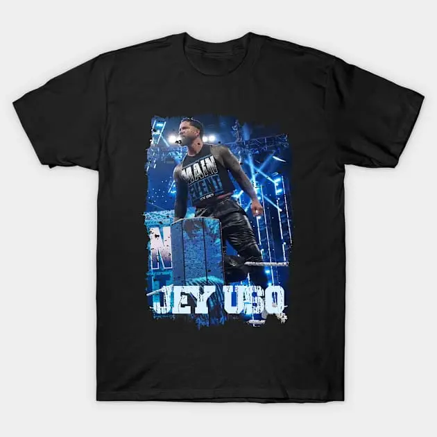 JEY USO, WWE, Victory Celebration, Main Event, Wrestling, Vintage Graphic Tee