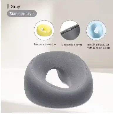 Face Down Pillow Desk Nap Pillow Prone Resting Comfort Memory Foam Ergonomics Home Massage Headrest for Beauty Salon 6