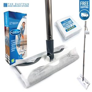 Static Floor Cleaning Mop with Cloths Wipes
