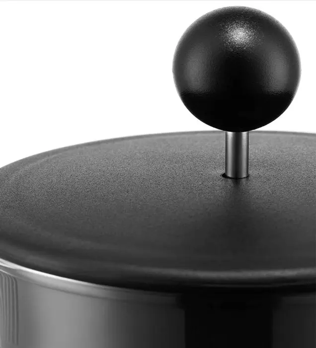 BODUM 1784-01 Kenya 4 Cup French Press Coffee Maker, Black, 0.5 l, 17 oz 7