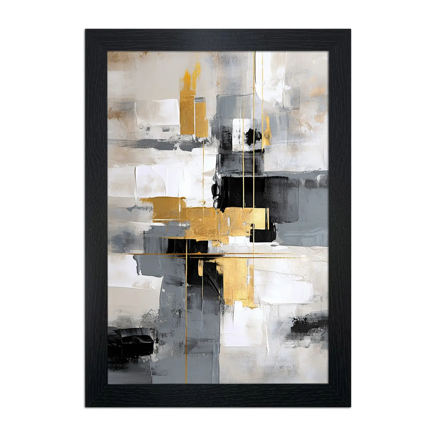 A2 A3 A4 A5 Photo Frame - Sizes from 6 x 4 Inches to 16 x 12 Inches - Picture Frames, Wall Mounting & Free Standing - Black, White, Walnut, Oak, Dark Oak, Gold - Ideal for Certificates, Posters & Photos Decor Hanging Photo Frames, Wooden Decoration Frame