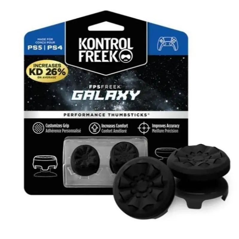 Level Up Your Gameplay with Kontrol Freek Galaxy & FPS Thumbsticks for Xbox & PlayStation – Featuring Rubber Grips for Enhanced Control Console Smartphone