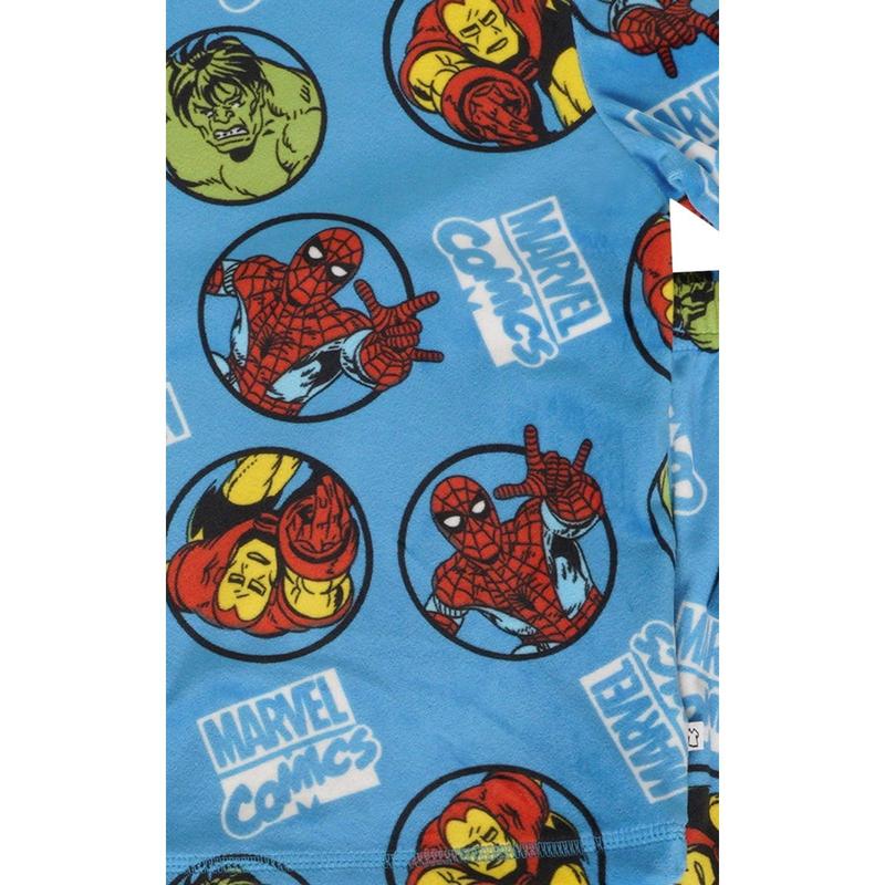 Marvel Blue Boys Pyjamas Full Length 1