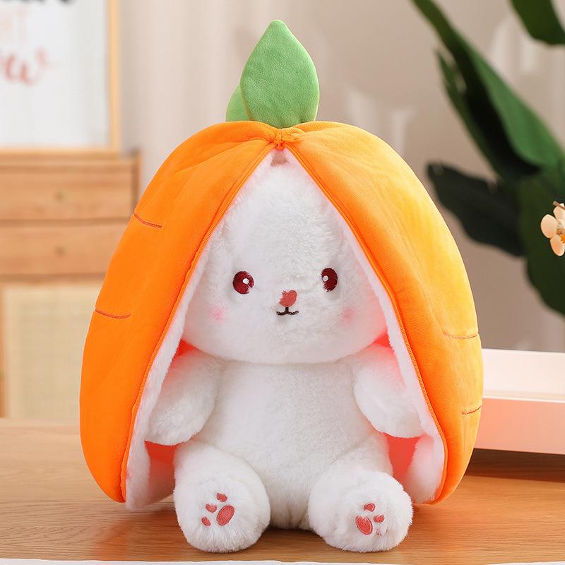 Product Introduction of 13 Inch Cute Rabbit Plush Toy, Easter Essentials, Fun Transforming Stuffed Toy, Soft Plush Toy For Kids & Adults, Gift for Her, Girl's Gift 8