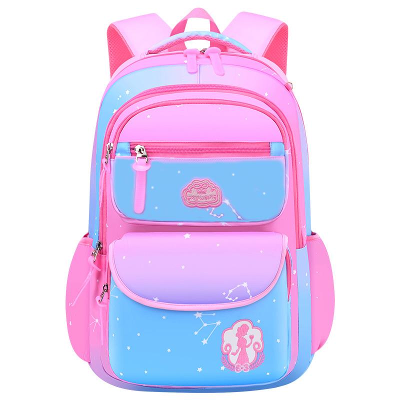 Kid Girl Backpack School Bag Pink Blue Purple For Teenagers Backpack Waterproof Girl Schoolbag Kawaii Cute Primary BookBag 3