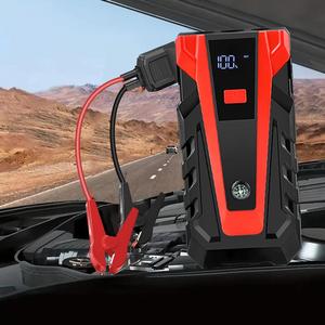 Smart Safety Jumper Cable, Portable Car Battery Starter Pack, 12V Battery Booster Charger, Car Jump Starter for 9L Gas/7L Diesel Engines, Automotive, Vehicle