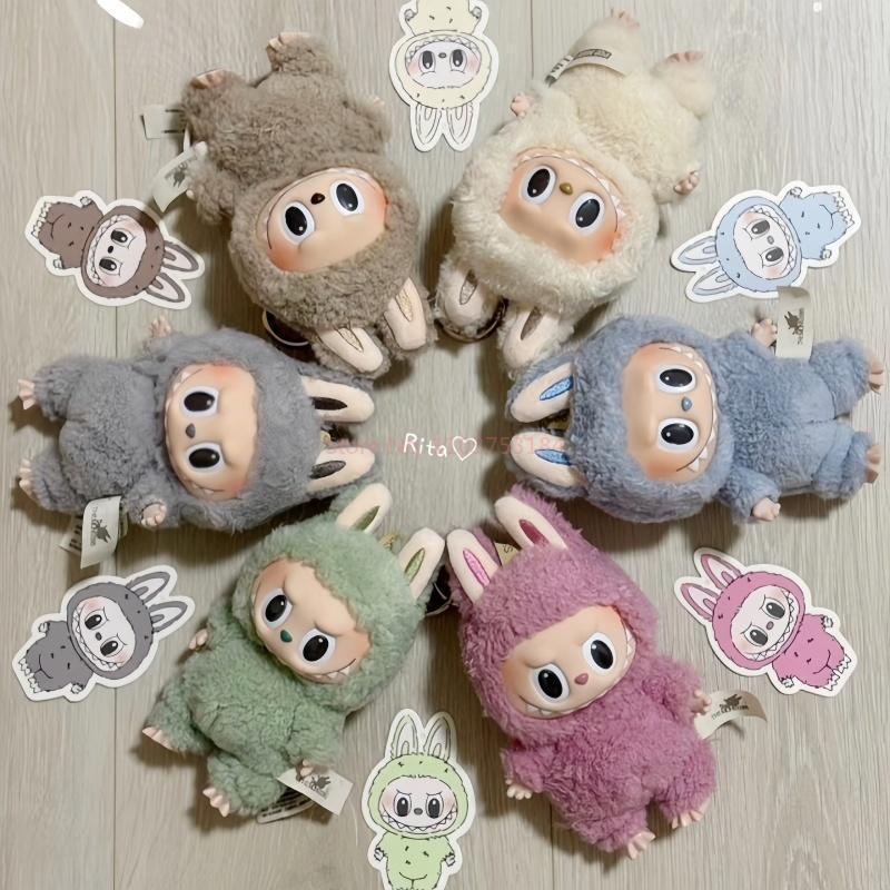 2025 Blind Box Monster Labubu Vinyl Figurine Model Toys Bag Keychain Collectible Xmas Gifts Desktop Decor Toy 2
