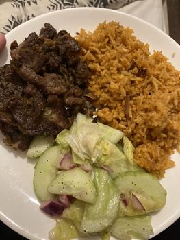 Product Review of Kwikish Jollof Paste - 290g | Authentic West African Recipe | Vegan | No Preservatives | Cooking Sauce from C**💕 0
