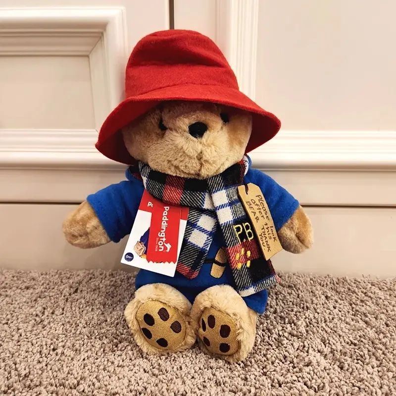 Cross-border UK Paddington Bear Plush Doll Keychain Hanging Ornament Same Model 7
