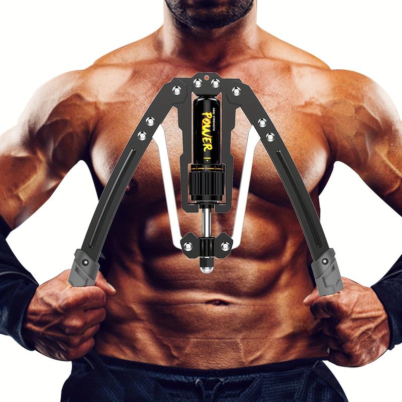 1pc Adjustable Arm Exerciser - Home Chest Expander, 22-440lbs Resistance, For Chest Arm Muscle Building, Body Exercise, Fitness 1