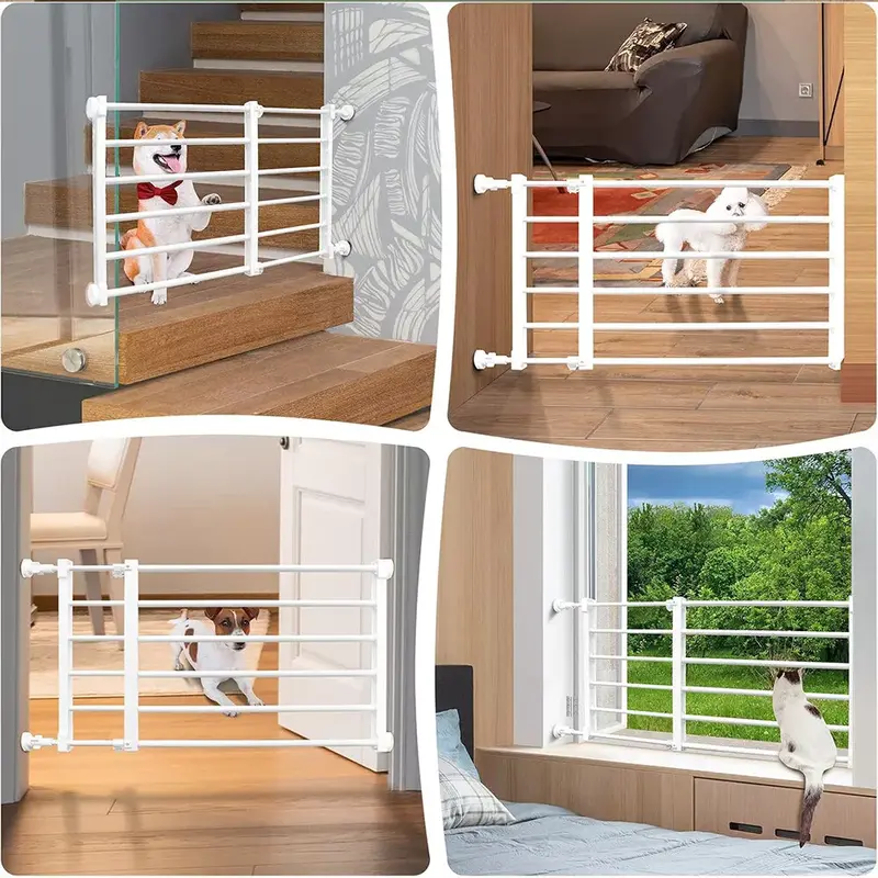 Shophoria 101 Pet Safety Gate for Small Dogs and Babies - Indoor Stair and Fence Guard 3