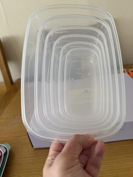 Product Review of Karaca Vicks Light 6 Piece Storage Container Set, Multi from V**e 1