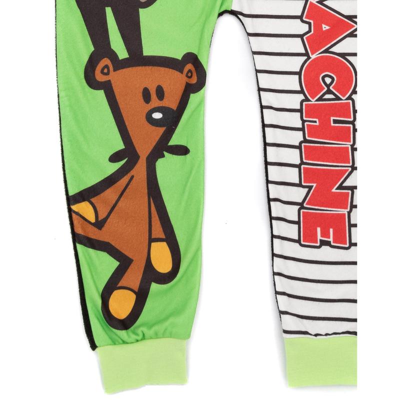 Vanilla Underground x Mr Bean Boys Green Mr Bean, Teddy Onesie 3