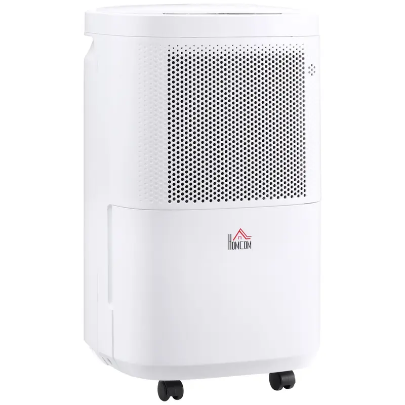 HOMCOM 10L/Day WiFi Smart Dehumidifier - Portable & Quiet Air Dehumidifier (2.2L Tank) 6