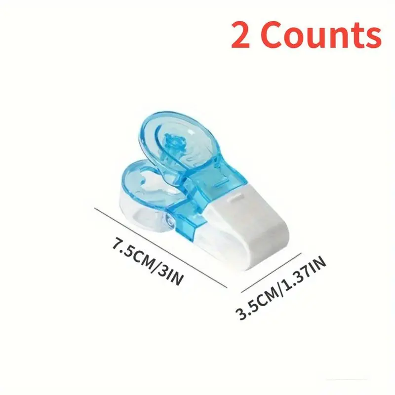 Portable Pill Extractor Set of 2 Mini Extractors with Storage Box Design for Elderly and Disabled - Lightweight and Compact - Comfort