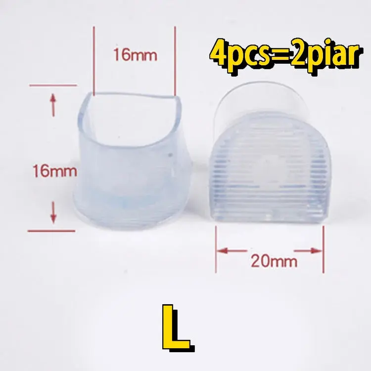 4PCS Silicone Heel Protectors | Anti-Slip Stiletto Covers for Dancing & Weddings 👠✨ 4
