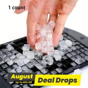 Black Ice Cube Tray, 160-grid Silicone Fruit Ice Cube Maker, Ice Molds, Diy Small Square Ice Cube Mold for Kitchen, Ice Cubes Maker, Ice Cube Molds For Bar