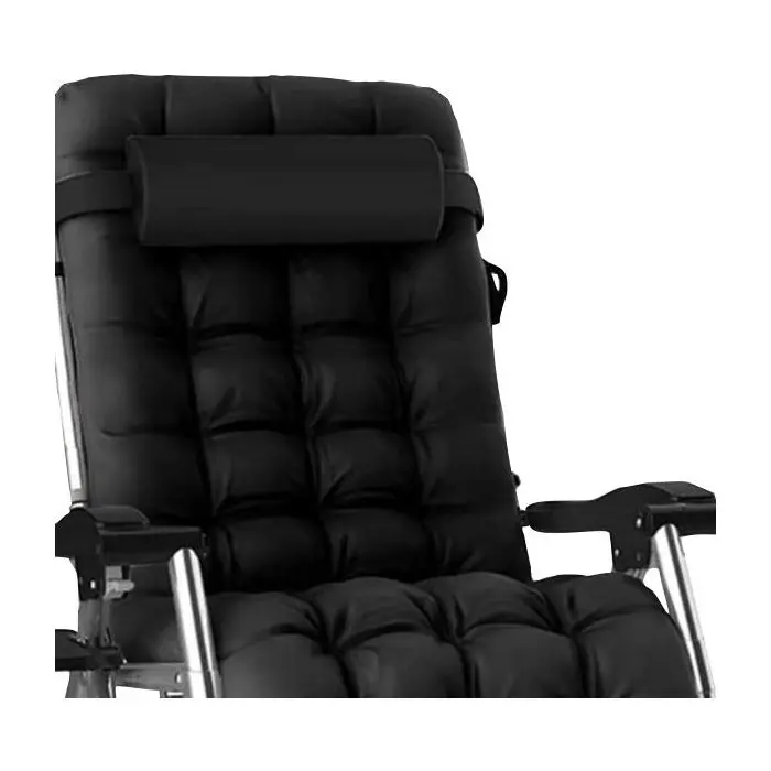 Zero Gravity Recliner Chair with Cup Holder - Extra Wide, Foldable, Adjustable for Patio, Garden, Beach & Camping 3