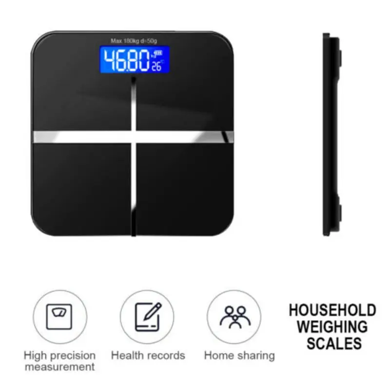 Intelligent Precision Body Weight Scale – Home Electronic Scale, Ideal Gift 4