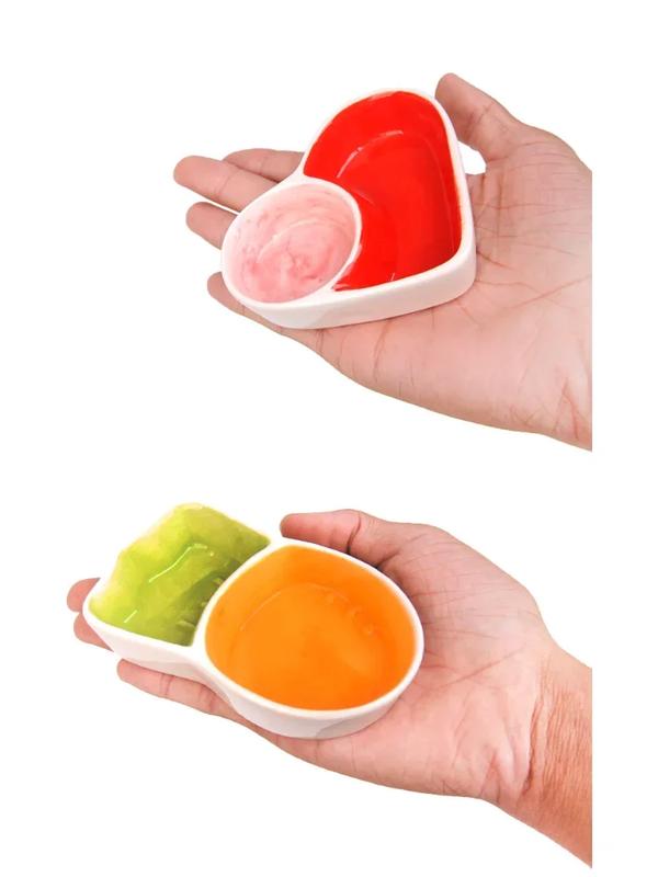 Cute Cartoon Carrot & Rabbit Ceramic Feeding Bowls – Perfect for Small Animals & Hamsters, Food & Water Pet Supplies! 5