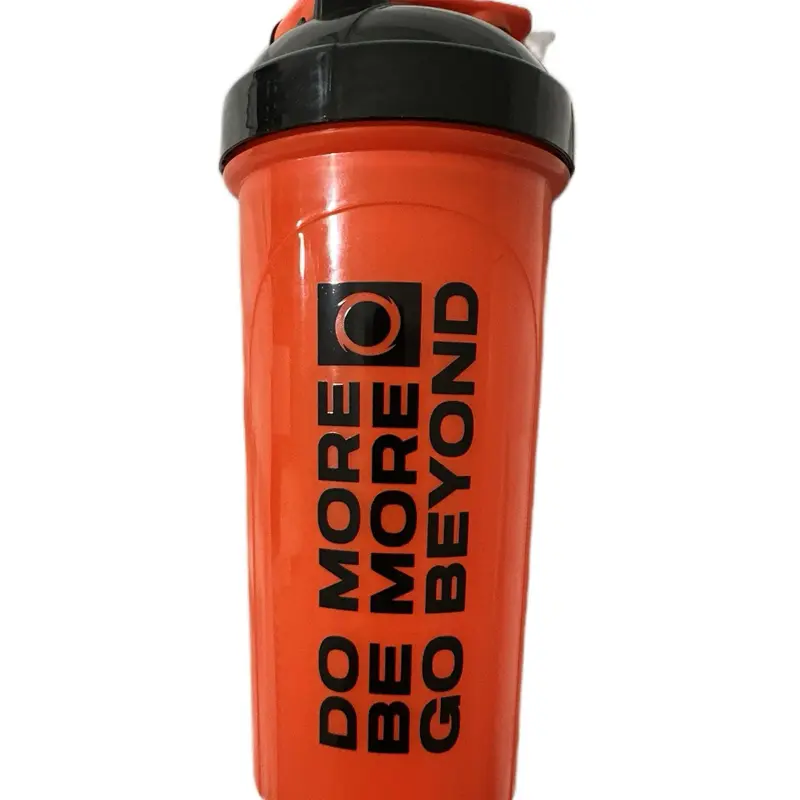 Water bottle for outdoor activities - 600ml Shaker Bottle 20oz Protein Shaker Plastic Bottle Portable Fitness Bottle for Fitness Enthusiasts Athletes 3