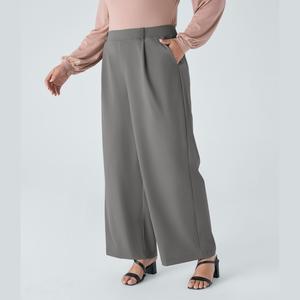 Halara Flex Women's High Waisted Plicated Side Pocket Straight Leg Work Plus Size Pants #DealDrops