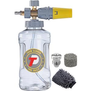 1/4 Inch Quick Connect High Pressure Foam Cannon, Multipurpose Adjustable Foam Blaster, Foam Lance with Quick Connect, Car Wash Equipment, Automotive Foam Sprayer, Snow Foam Sprayer