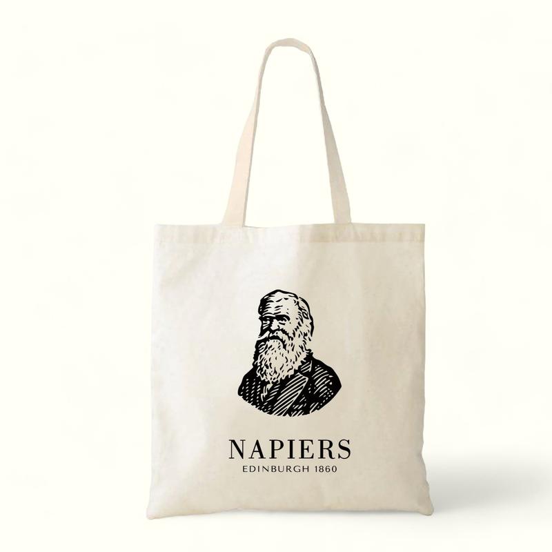 Napiers Printed Tote Bag - Botanical Design 2