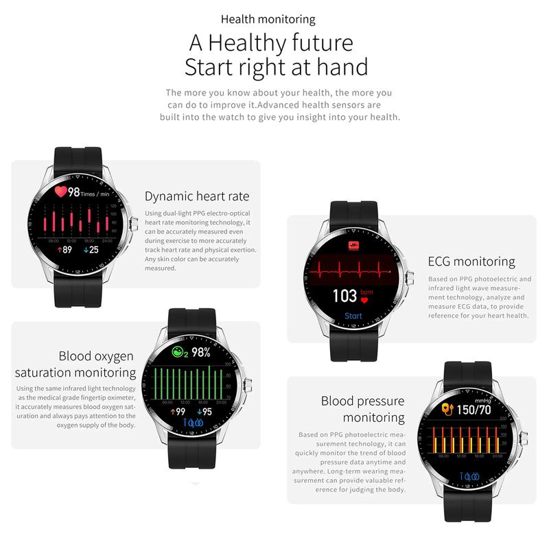 GT4 Pro 1.47" HD Smart Watch – Bluetooth Calling, Waterproof Sports Bracelet with Heart Rate & Blood Oxygen Monitoring 3