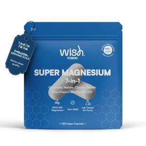 7 in 1 Super Magnesium Glycinate Complex - Dietary Supplement for Optimum Health, Healthcare, Vitamin, Fitness, Muscle, Zinc, Edible, Calcium magnesium, 3 magnesium, Zinc magnesium  sleep