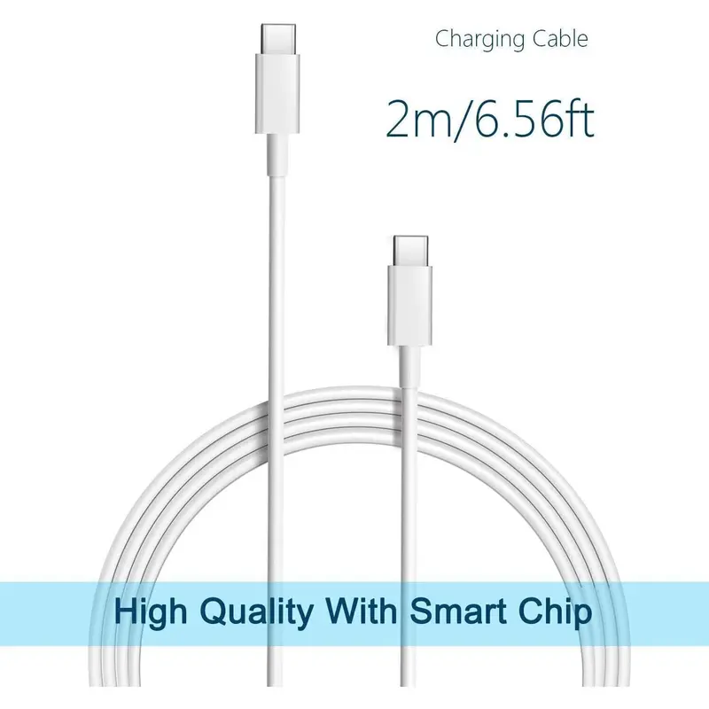61W USB C Adapter Charger For MacBook Pro 13" 2016-2019 A1708 A1706 A1989 A2159 3