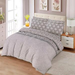 Luxury Microfiber Complete Bedding Sets for Single, Double, and King Sizes - 14 Designs Available