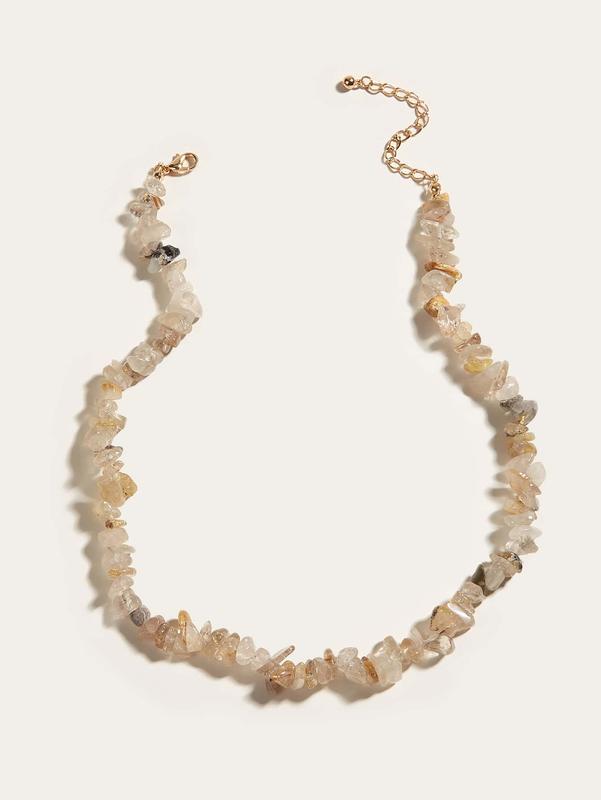 ROMWE Stone Beaded Necklace for Women - Fashion Accessory 6