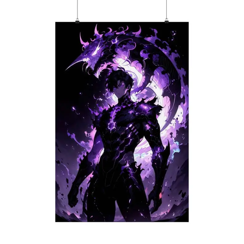 High Quality Solo Leveling Poster for Room Decor