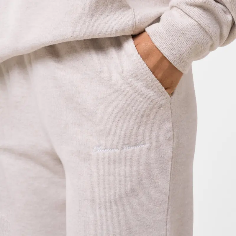 Soft Knit Tracksuit | Oatmeal 4
