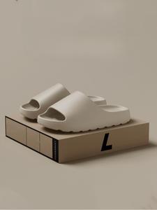 Men's Casual Plain Color Slippers, Soft Comfortable Home Slippers, Non-slip Slippers for Indoor & Outdoor Wear, Walking Shoes