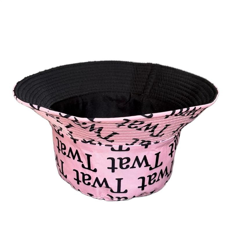 Pink Color Bucket Hat for Women & Men - Casual Outdoor Sun Protection Cap pilates 5
